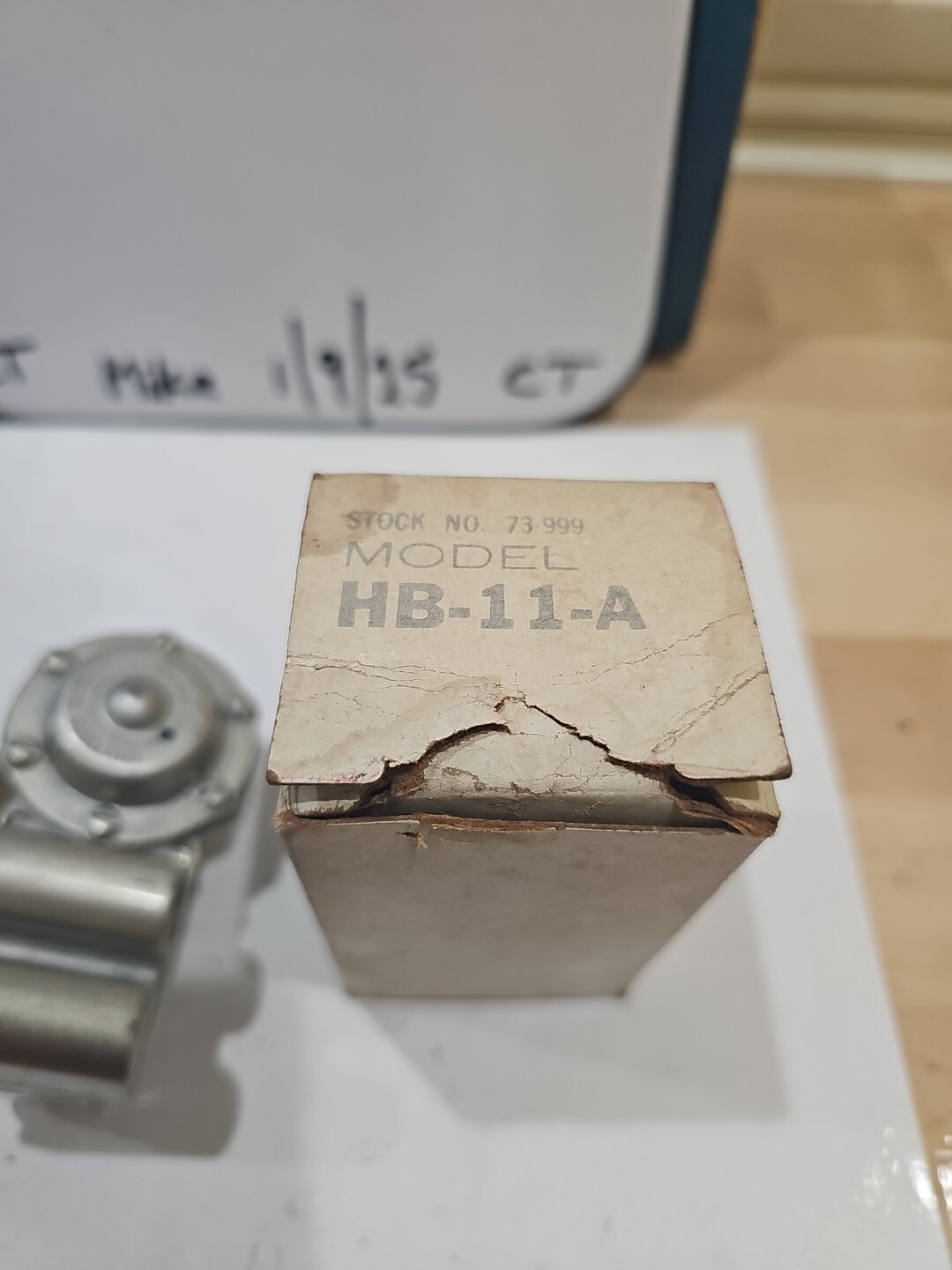 VINTAGE MILESMASTER PRESSURE REGULATOR MADE IN USA Model HB-11-A Stock 73-999 - Image 5