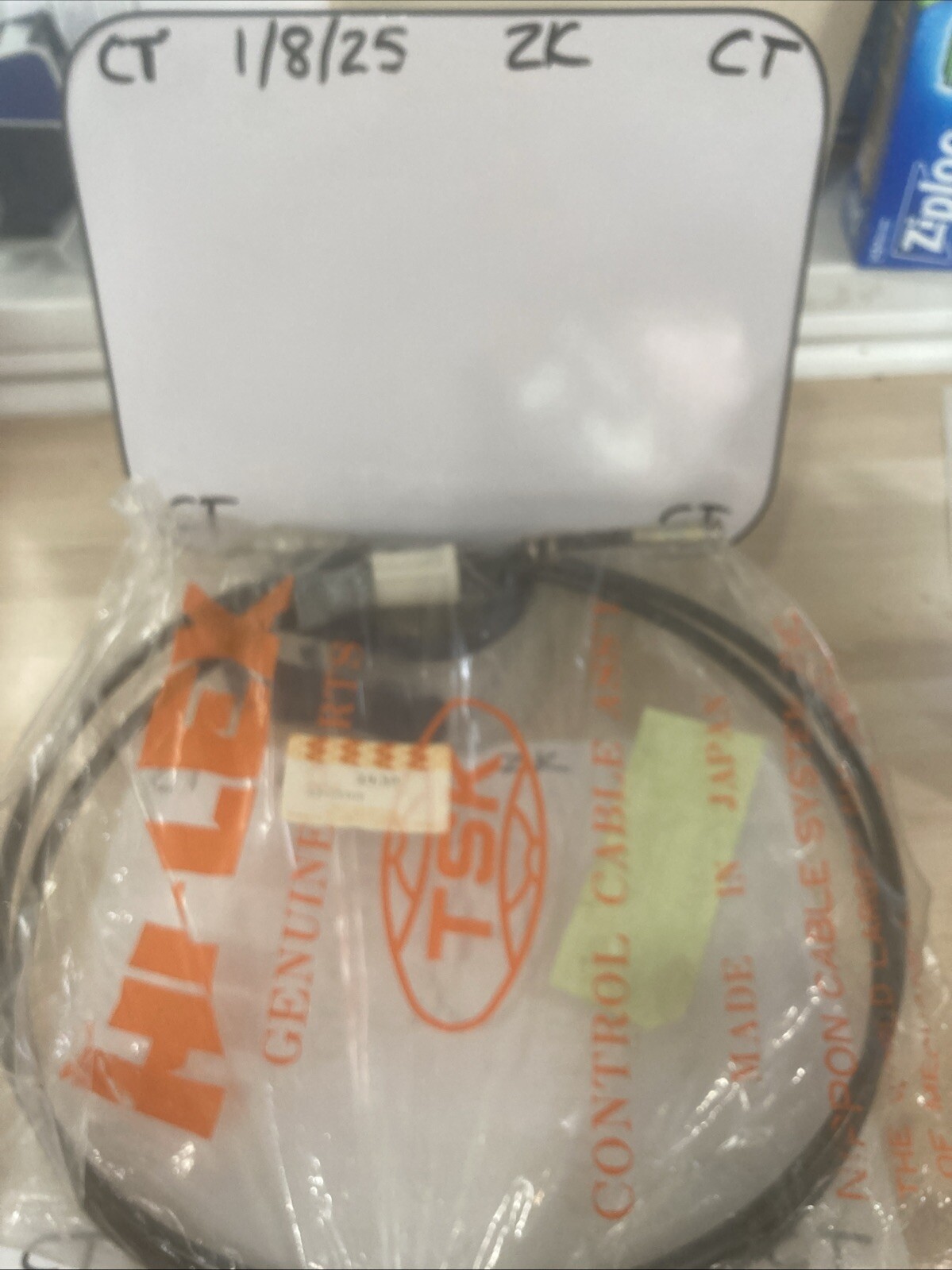 VINTAGE TSK CONTROL CABLE ASSY ~ Model# 25050-N8502 (Vera 67-03109)