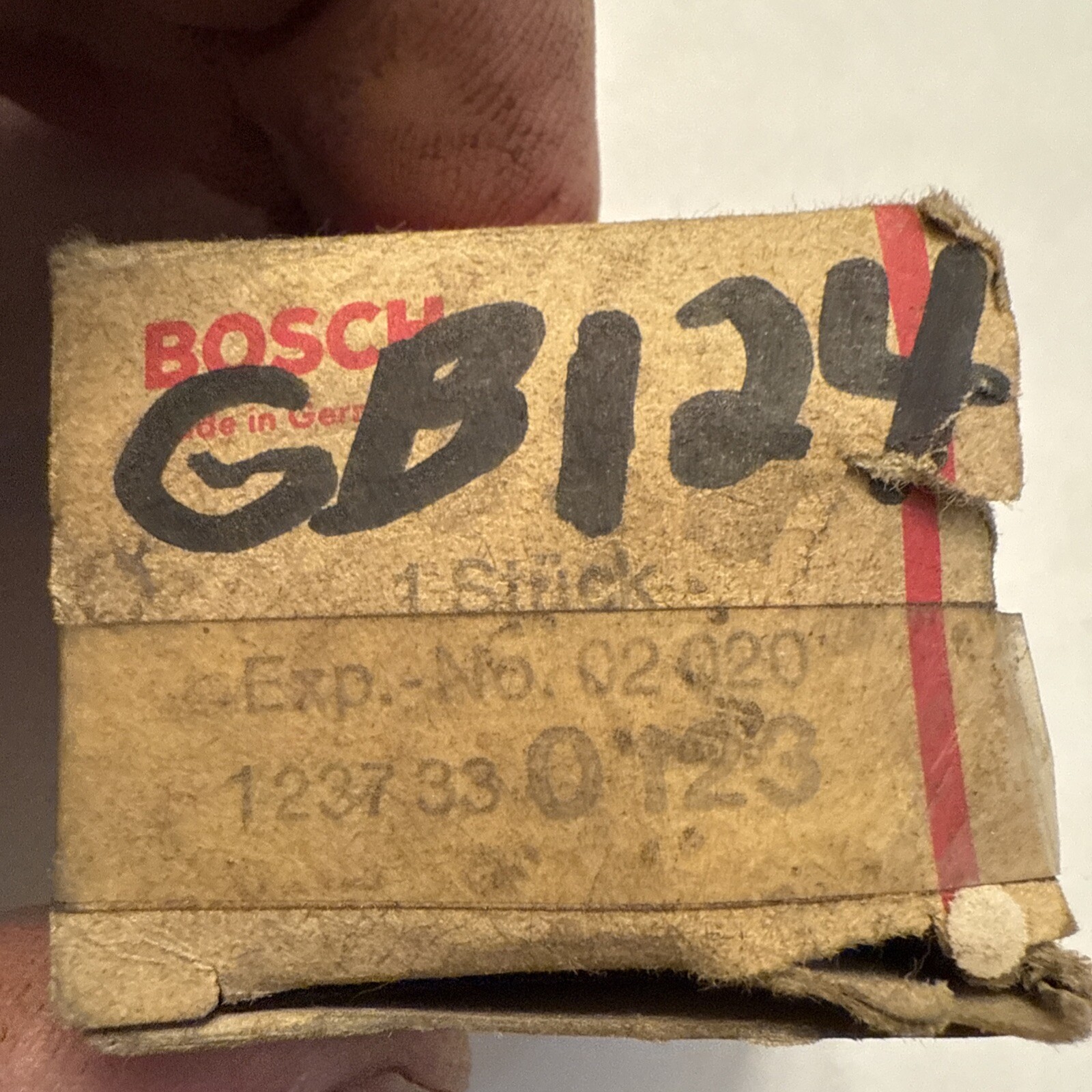 Vintage Bosch 1237330123 Ignition Condenser for 1968 Opel Kadett - Image 4