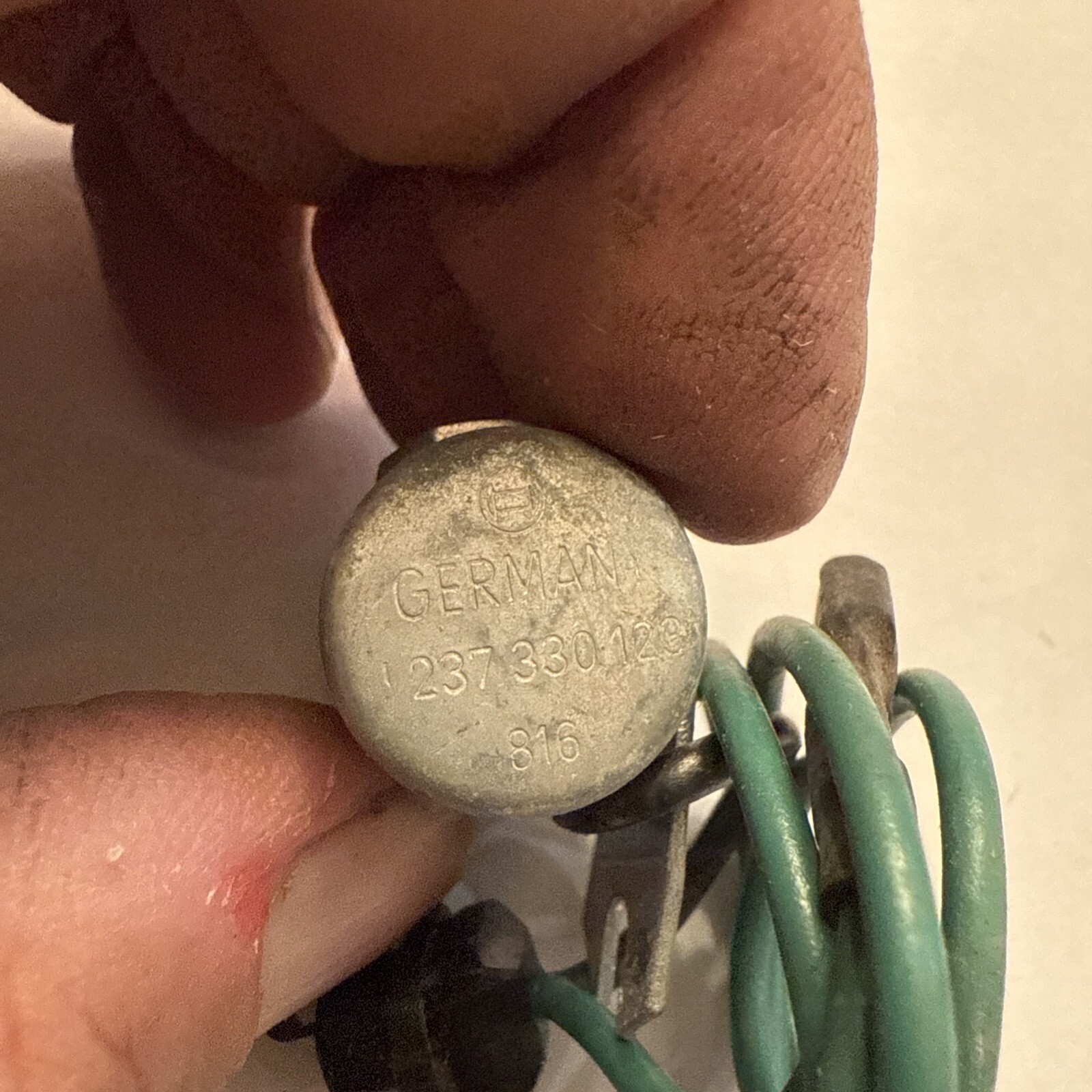 Vintage Bosch 1237330123 Ignition Condenser for 1968 Opel Kadett - Image 5