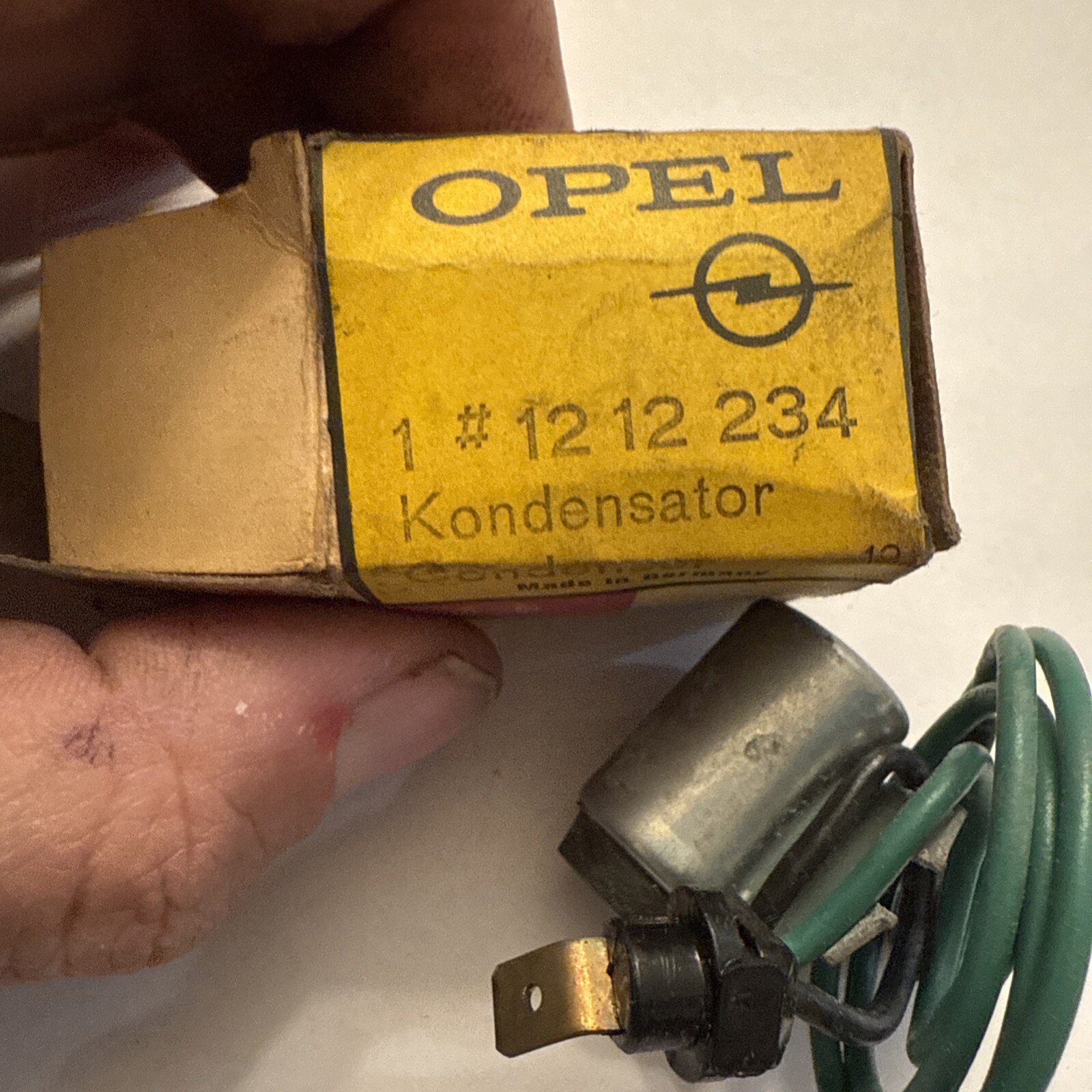 Vintage Bosch 1237330123 Ignition Condenser for 1968 Opel Kadett - Image 6