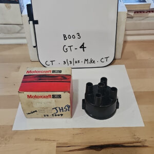 Vintage NOS Motorcraft DHE-357 Distributor Cap (174-6846, 22-5009, JH59)