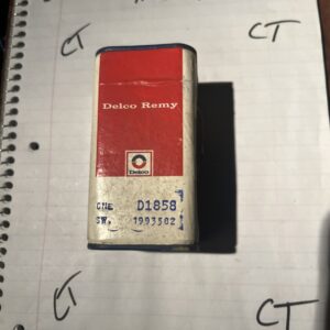 Vintage NOS OEM Delco Remy D1858 / 1993582 water temp switch - Sealed Orig Box