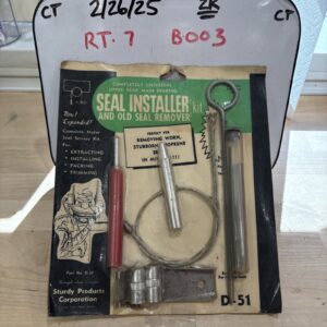 Vintage Sturdy Products Corp. Seal Installer and Remover Kit D-51
