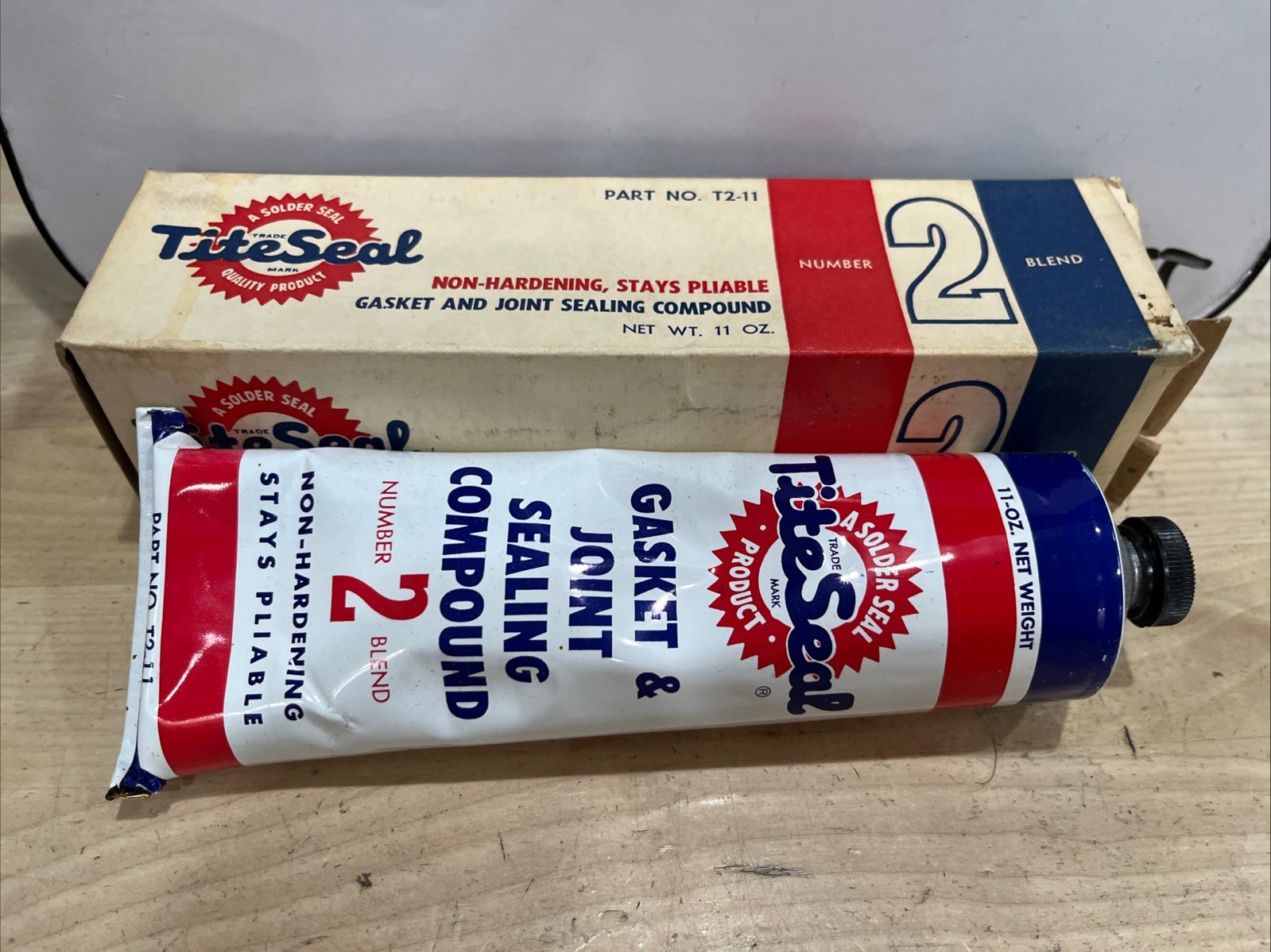 Vintage Tite Seal Gasket And Joint Sealing Compound, Number 2 Blend, NOS #T2-11 - Image 3