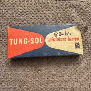 Vintage Tung-Sol Lamps No. PR-2 .50A 2.38V 8 Bulbs
