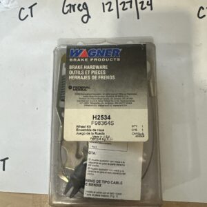 WAGNER F98364S BRAKE HARDWARE AUTO ADJ WHEEL KIT H2534
