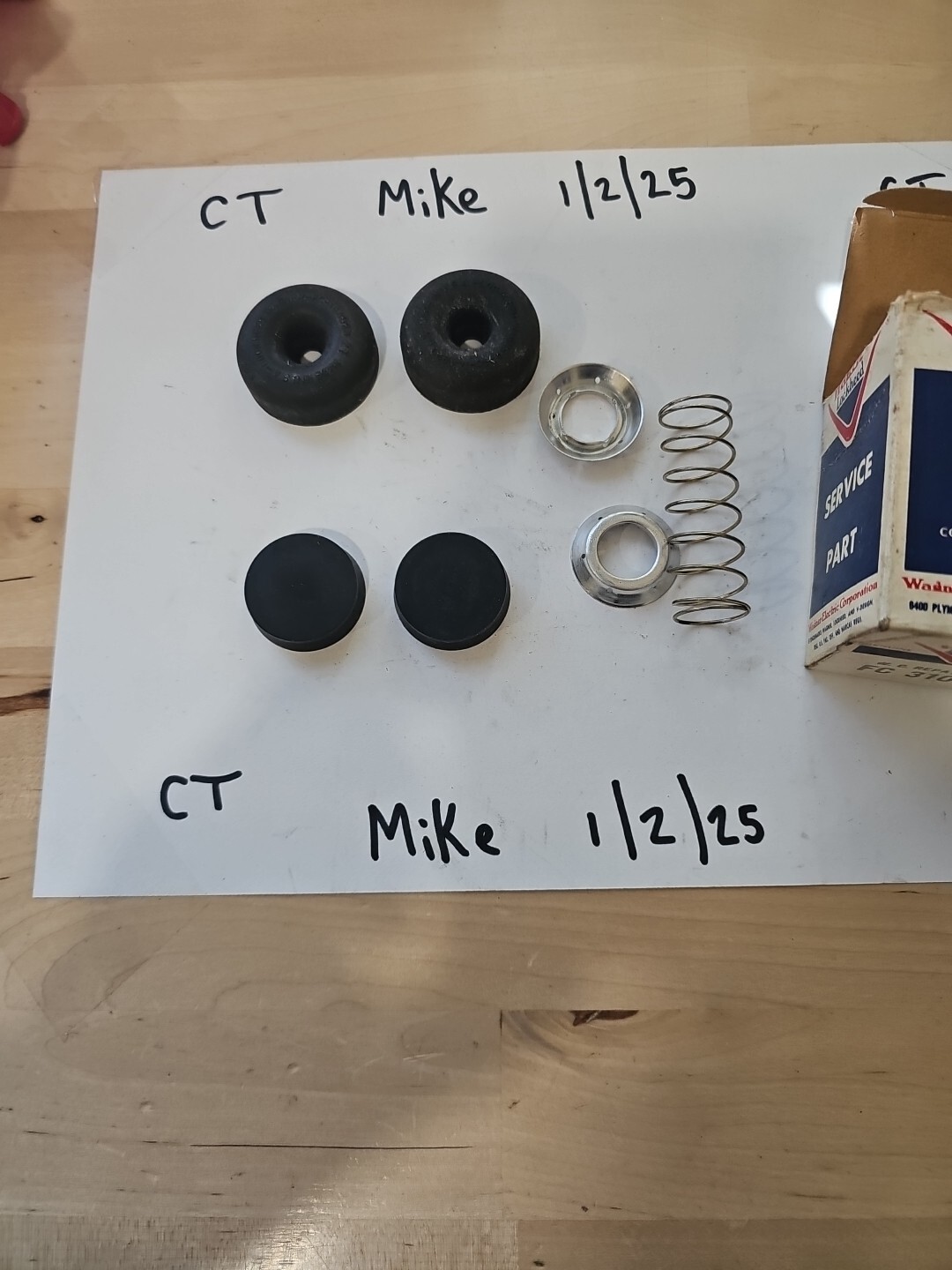 Wagner Lockheed Wheel Cylinder Repair Kit FC-31071