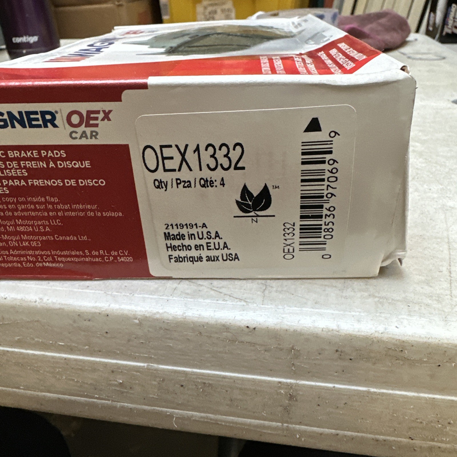 Wagner OEX1332 Oex Ceramic Brake Pad - Image 3