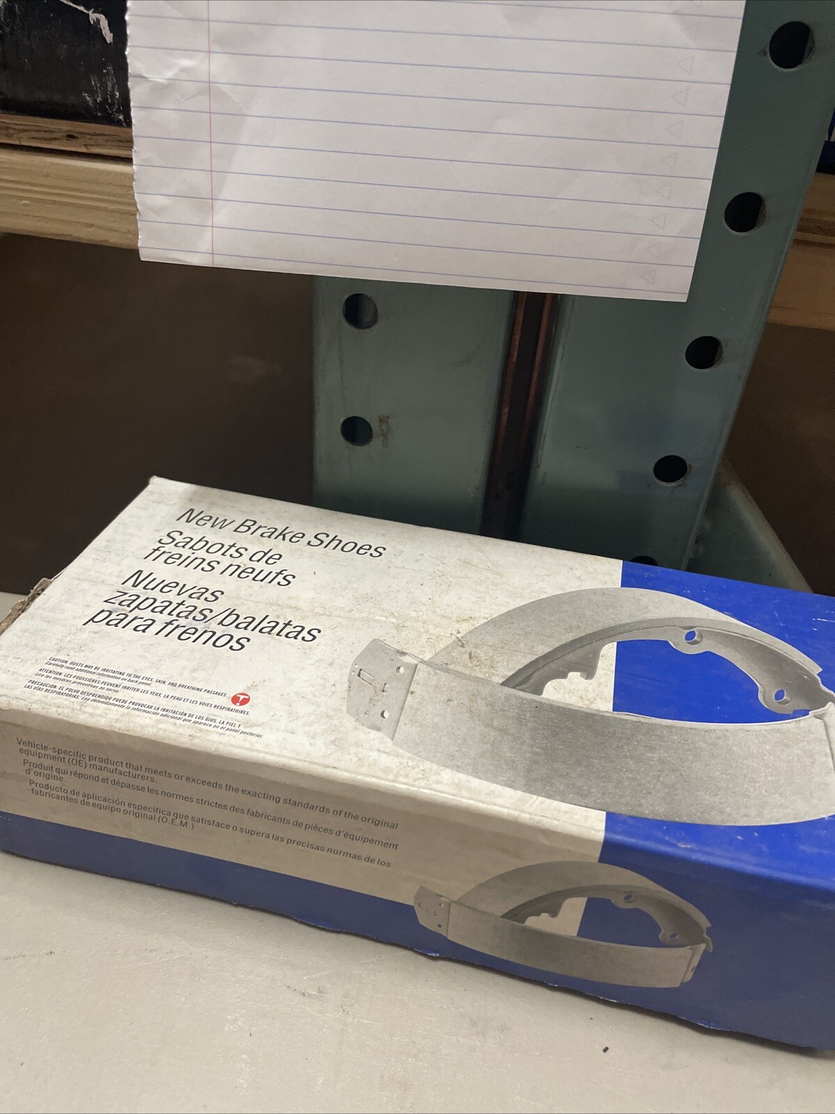 Wagner QuickStop Wagner Brake Z696 Drum Brake Shoe - Image 3