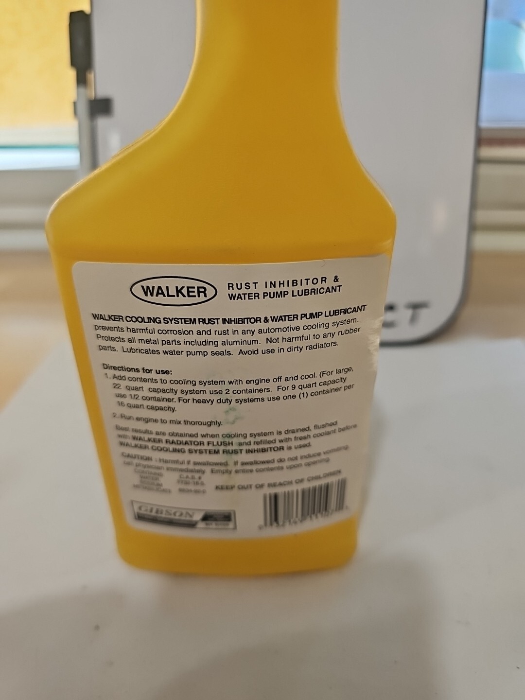 Walker Rust Inhibitor Anti-Rust & Water Pump Lubricant 12 FL OZ PART # A77 - Image 3