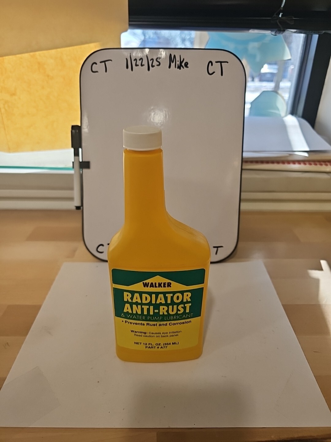 Walker Rust Inhibitor Anti-Rust & Water Pump Lubricant 12 FL OZ PART # A77