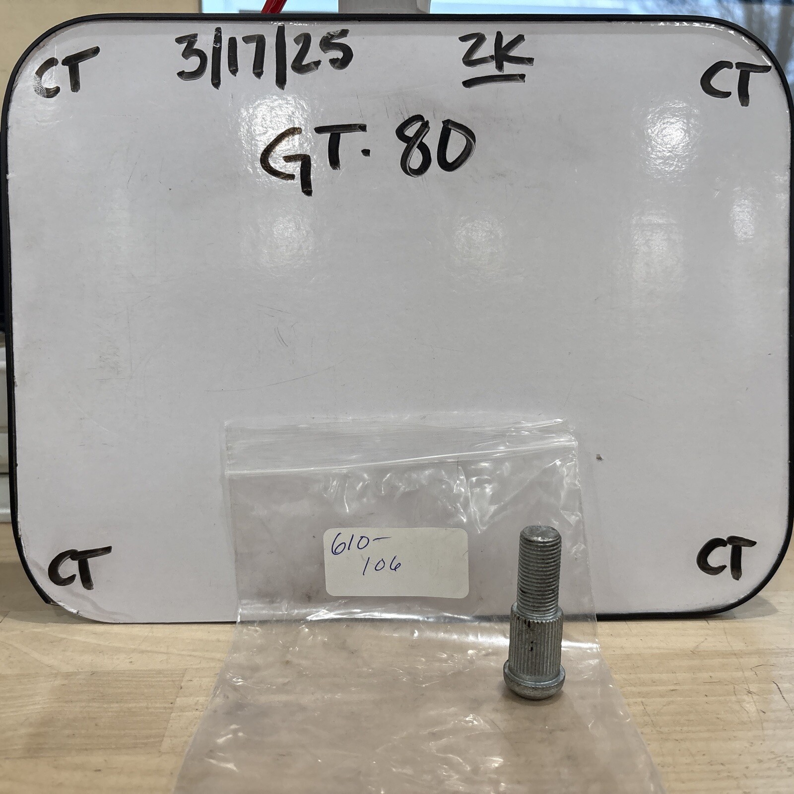 Wheel Lug Stud Dorman 610-106 fits 65-67 Buick LeSabre (SOLD INDIVIDUALLY)