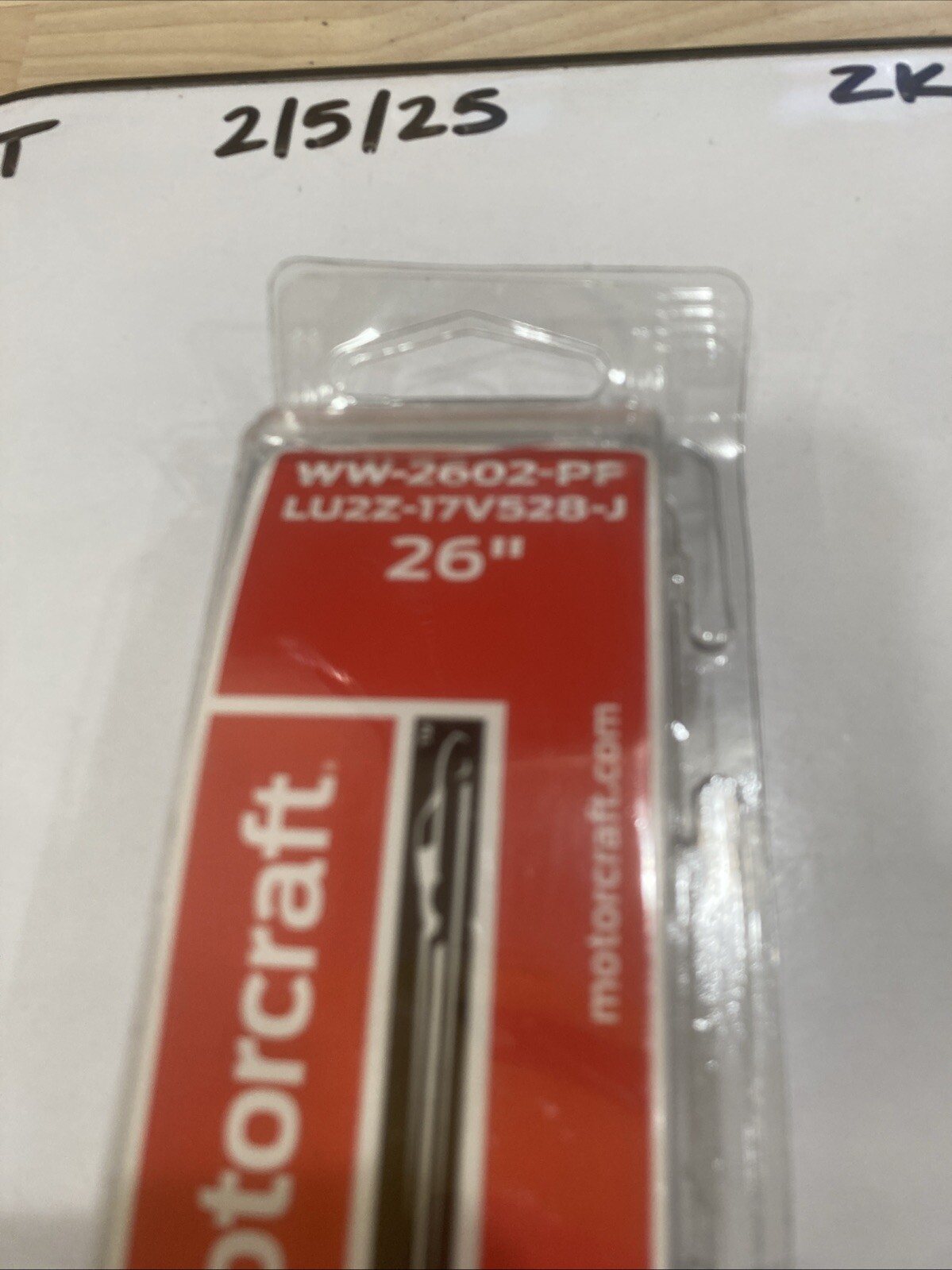 Windshield Wiper Blade-Premium 26" Ford Motorcraft WW-2602-PF (LU2Z-17V528-PF) - Image 3