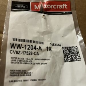 Windshield Wiper Blade-Standard Blade Ford Motorcraft OEM WW1204A CV6Z-17528-CA