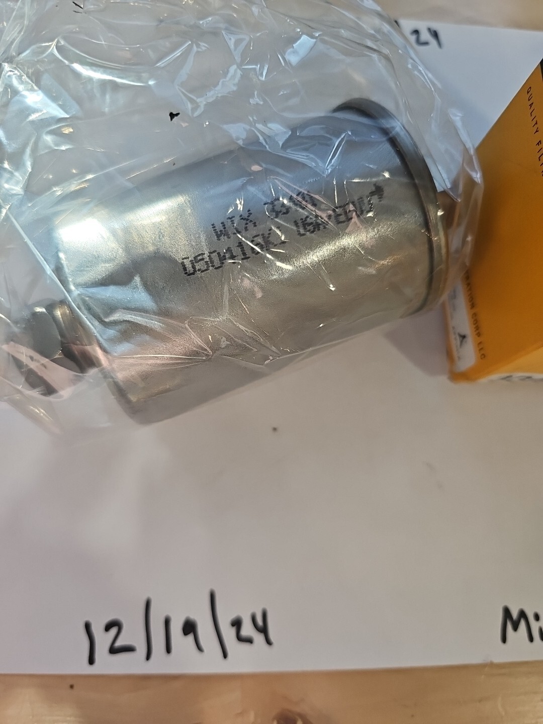 Wix 33481 Silverado Escalade Inline Steel Double Threaded Fuel Filter (F-3-5) - Image 3