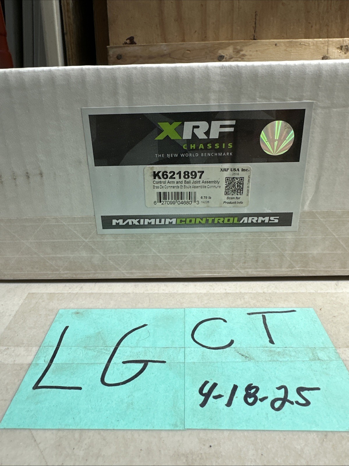 XRF K621897 Front Upper Control Arms