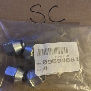 09594681 GM WHEEL NUT PACK OF 4