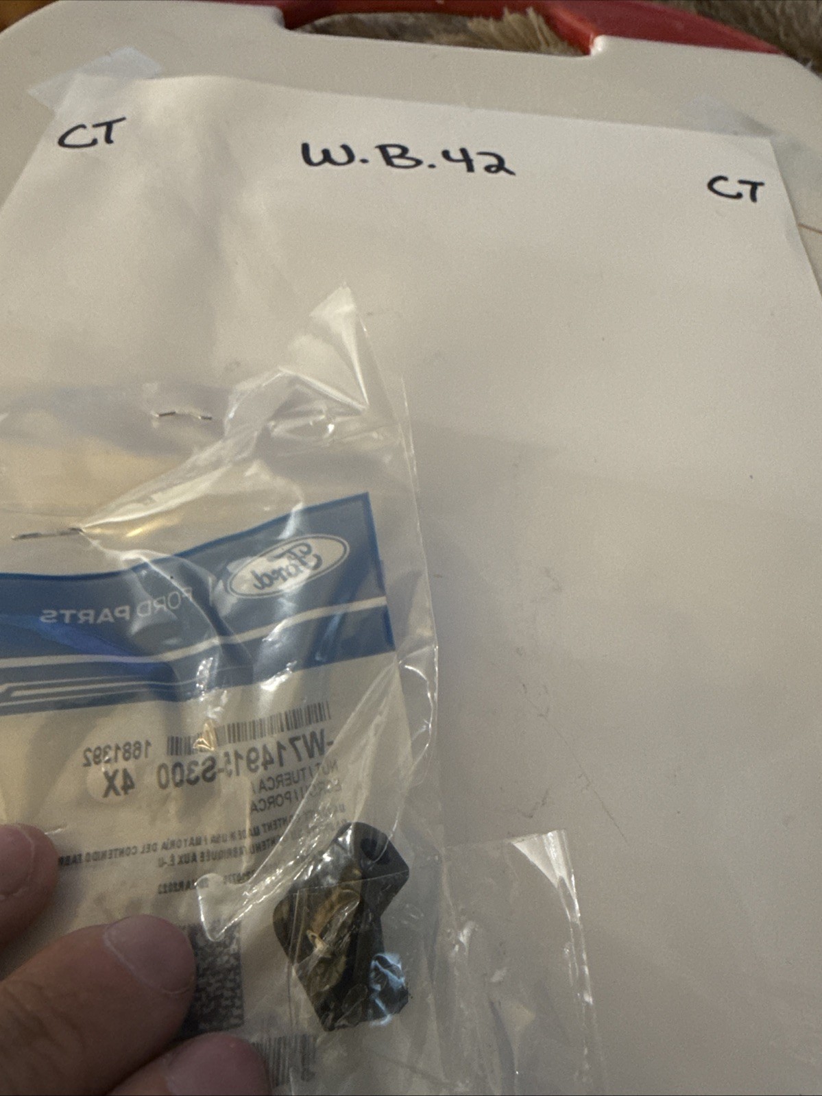 (1) Genuine Ford Headlamp Assembly Nut -W714915-S300 Sold Individually - Image 3