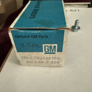 (1) NOS GM 388708 Valve Cover Bolts 1964-81 Chevy Corvette Camaro Chevelle Nova