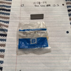 (1) New NOS GM 1977-1985 MONTE CARLO ALUMINUM DOOR PULL STRAP COVER 20008916