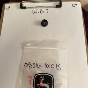 (1) Suzuki NUT,WHEEL RIM 08316-1010B OEM NEW