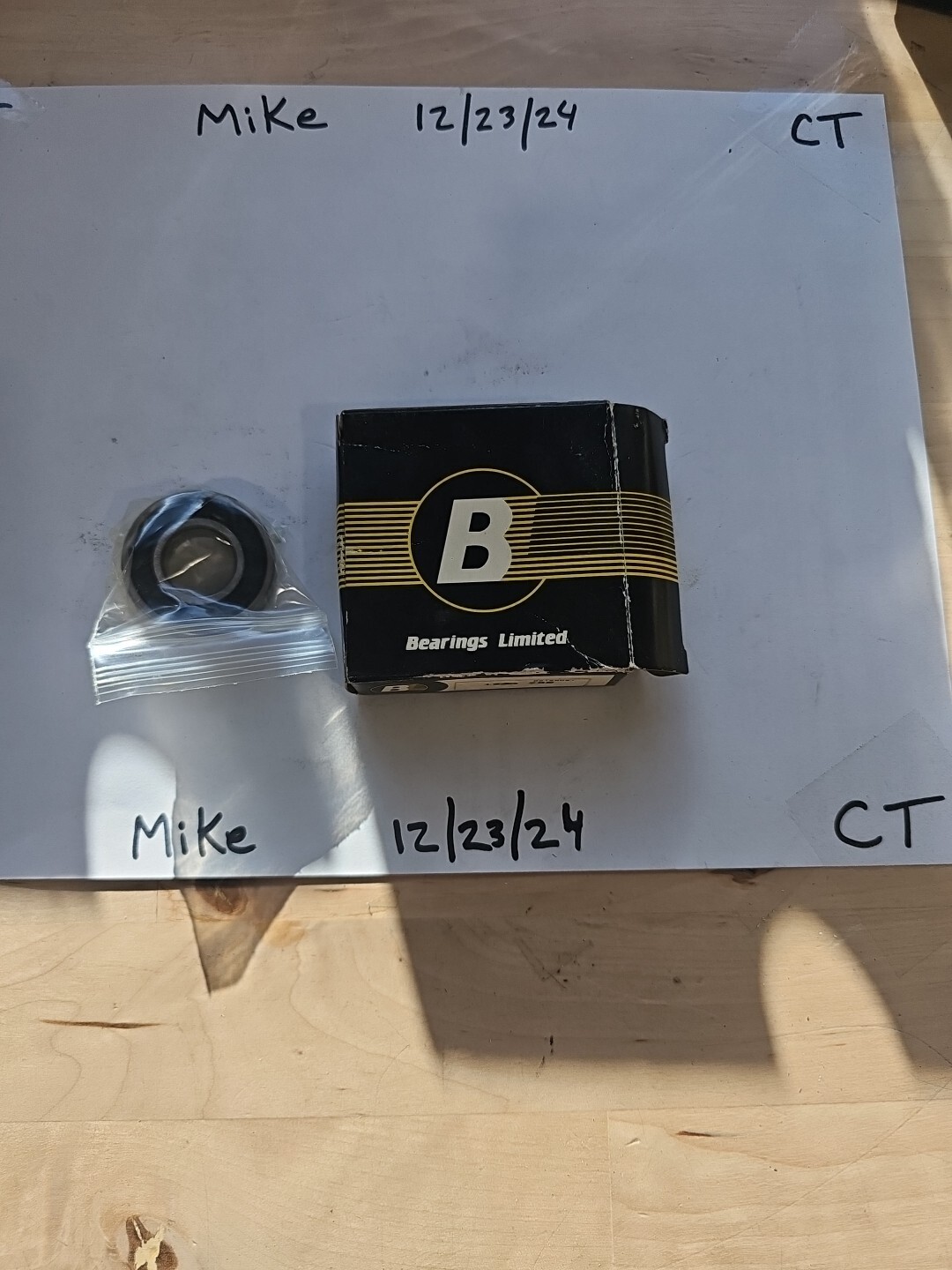 1623 2RS SEALED BALL BEARING 5/8 ID X 1-3/8 OD X 7/16W Bearings Limited