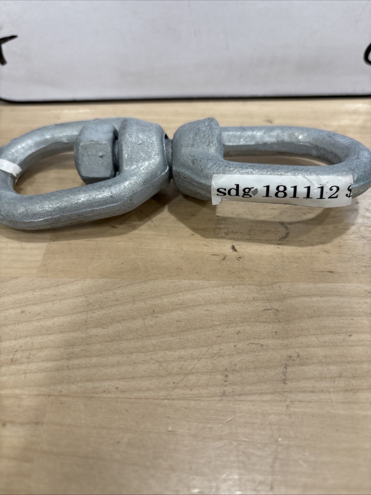 181112 Sea-Dog Marine Galvanized Large Eye and Eye Swivel 1/2" - Image 3