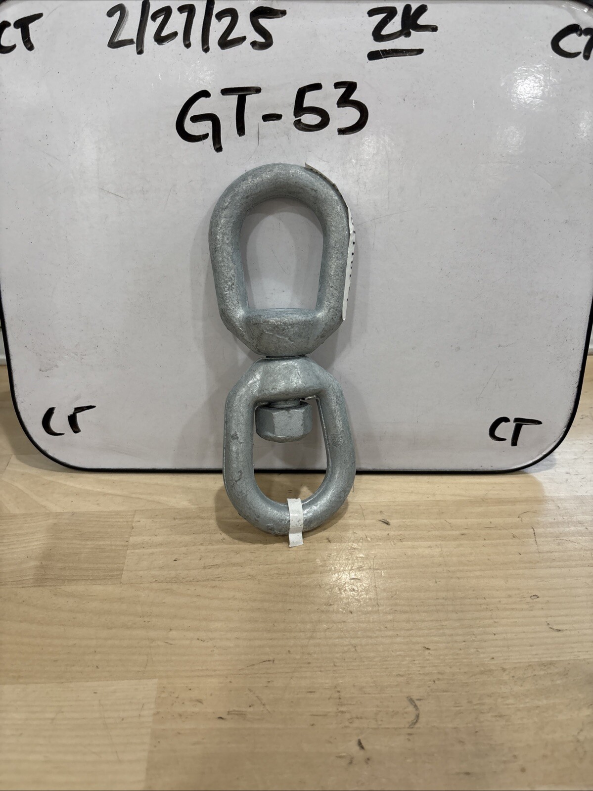 181112 Sea-Dog Marine Galvanized Large Eye and Eye Swivel 1/2"