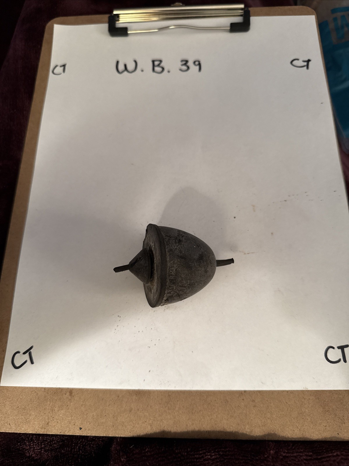 1958-70 Chevy Passenger and 1963-75 Corvette Upper Control Arm Bumper, each