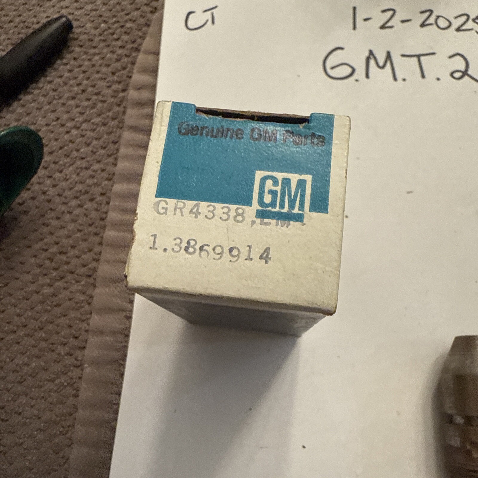 1960-72 Corvette Speedo Cable Fitting GM# 3869914 - Image 4