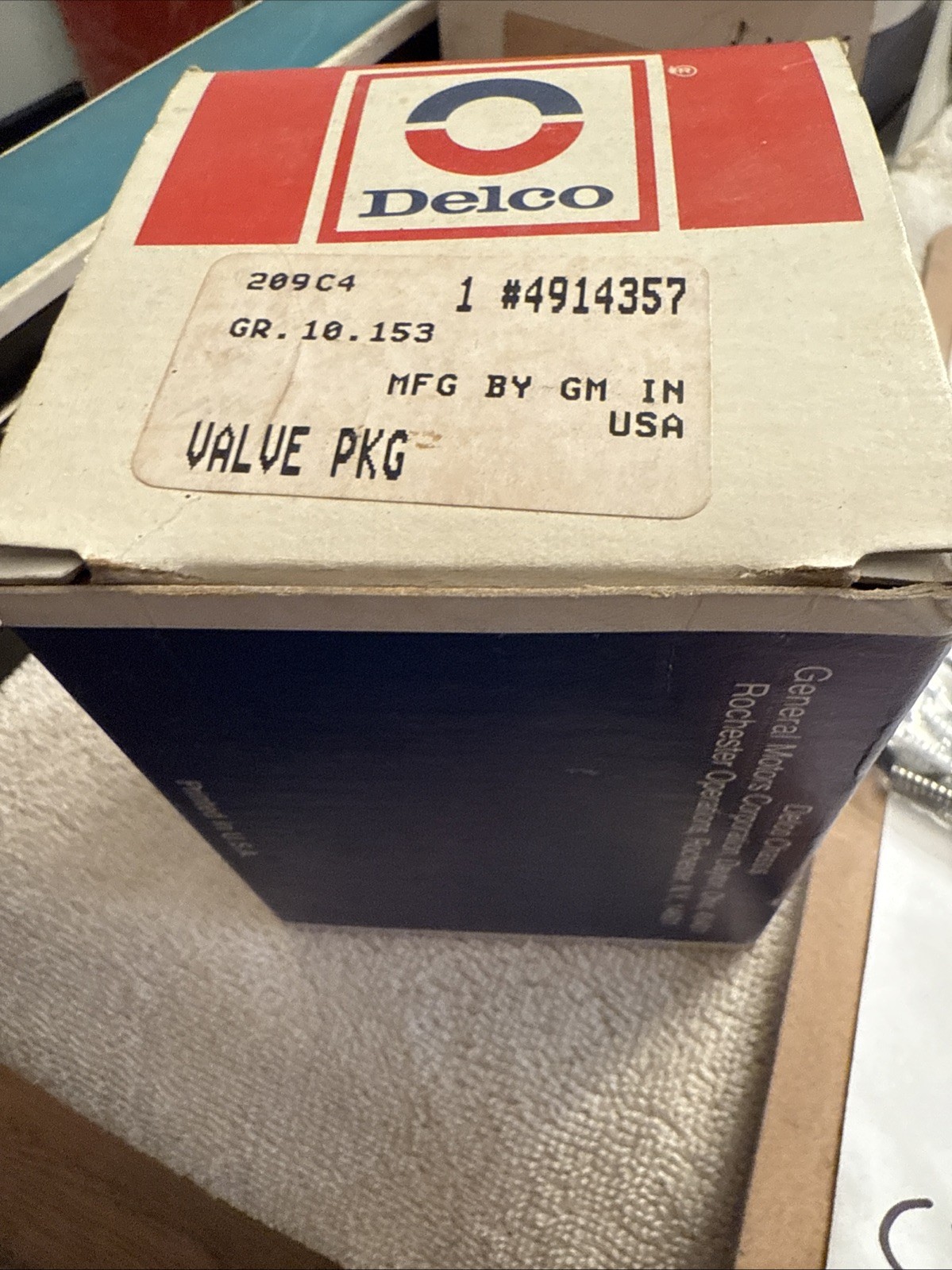 1962-1972 Nos GM Delco Washer Pump Kit 4914357 - Image 4