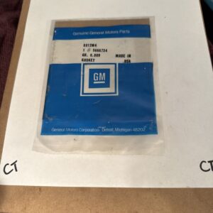 1963-79 C2, C3 Corvette steering gear side cover gasket 5666734  NOS NEW GM