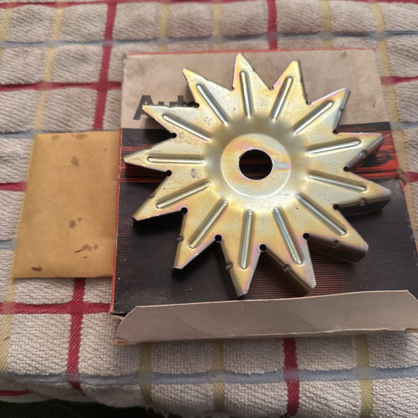 1965-69 NOS Mustang Shelby Cougar ORIG 289 HIPO 302 390 427 428 ALTERNATOR FAN - Image 4