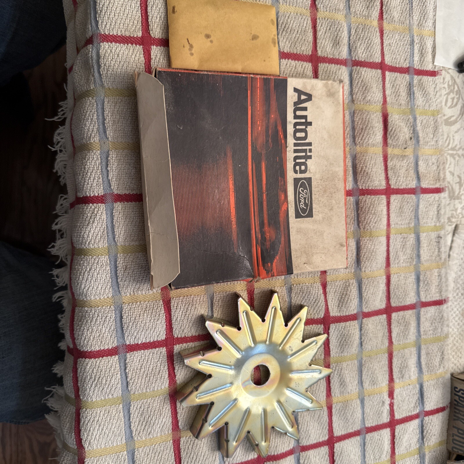 1965-69 NOS Mustang Shelby Cougar ORIG 289 HIPO 302 390 427 428 ALTERNATOR FAN - Image 6