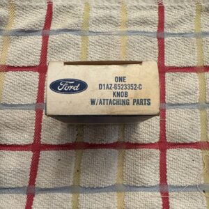1968-70 NOS Mustang, Shelby & Cougar Black Door Window Handle Knob