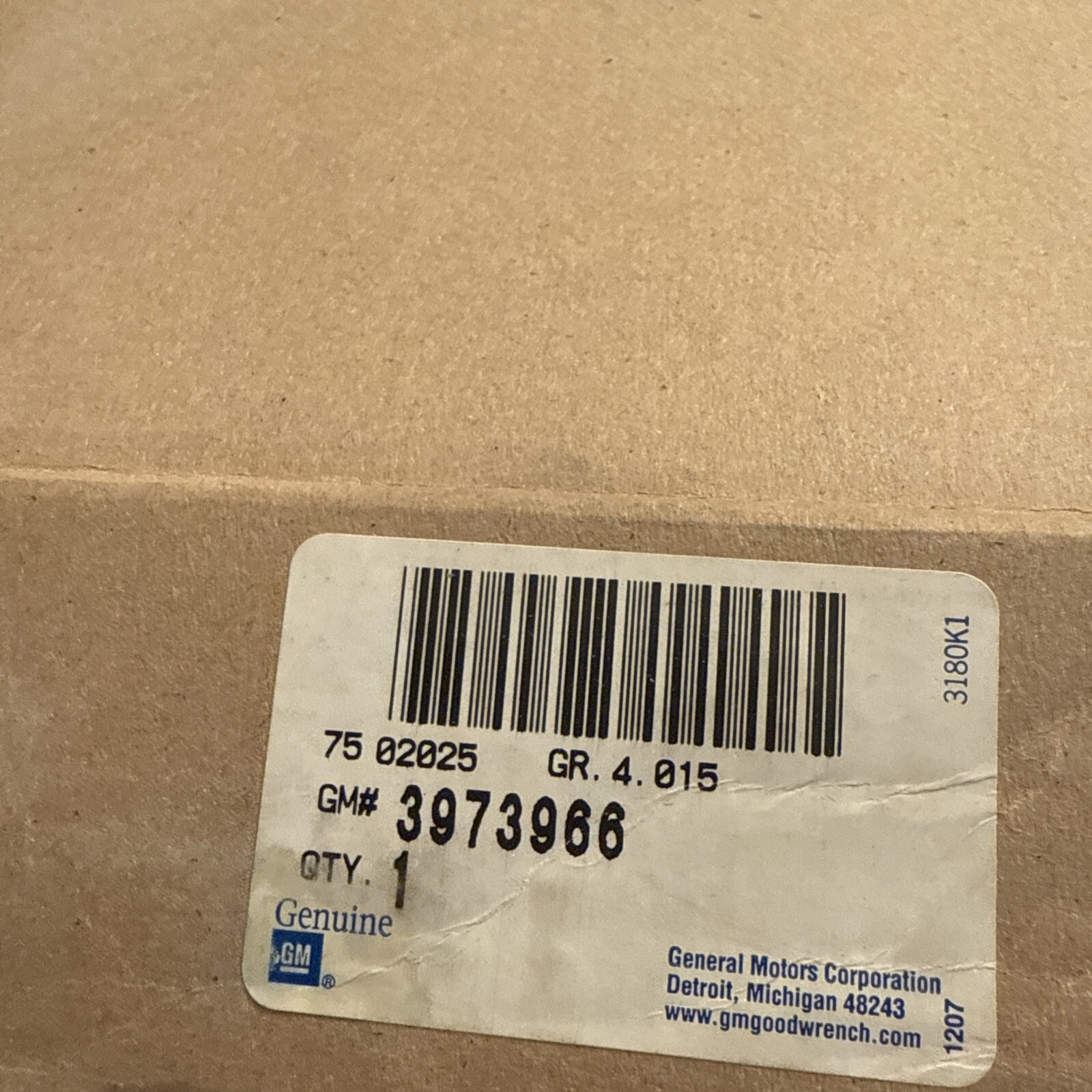 1970 - 1981 Camaro Z28 Pontiac Firebird Trans Am NOS Shifter Boot GM # 3973966 - Image 3