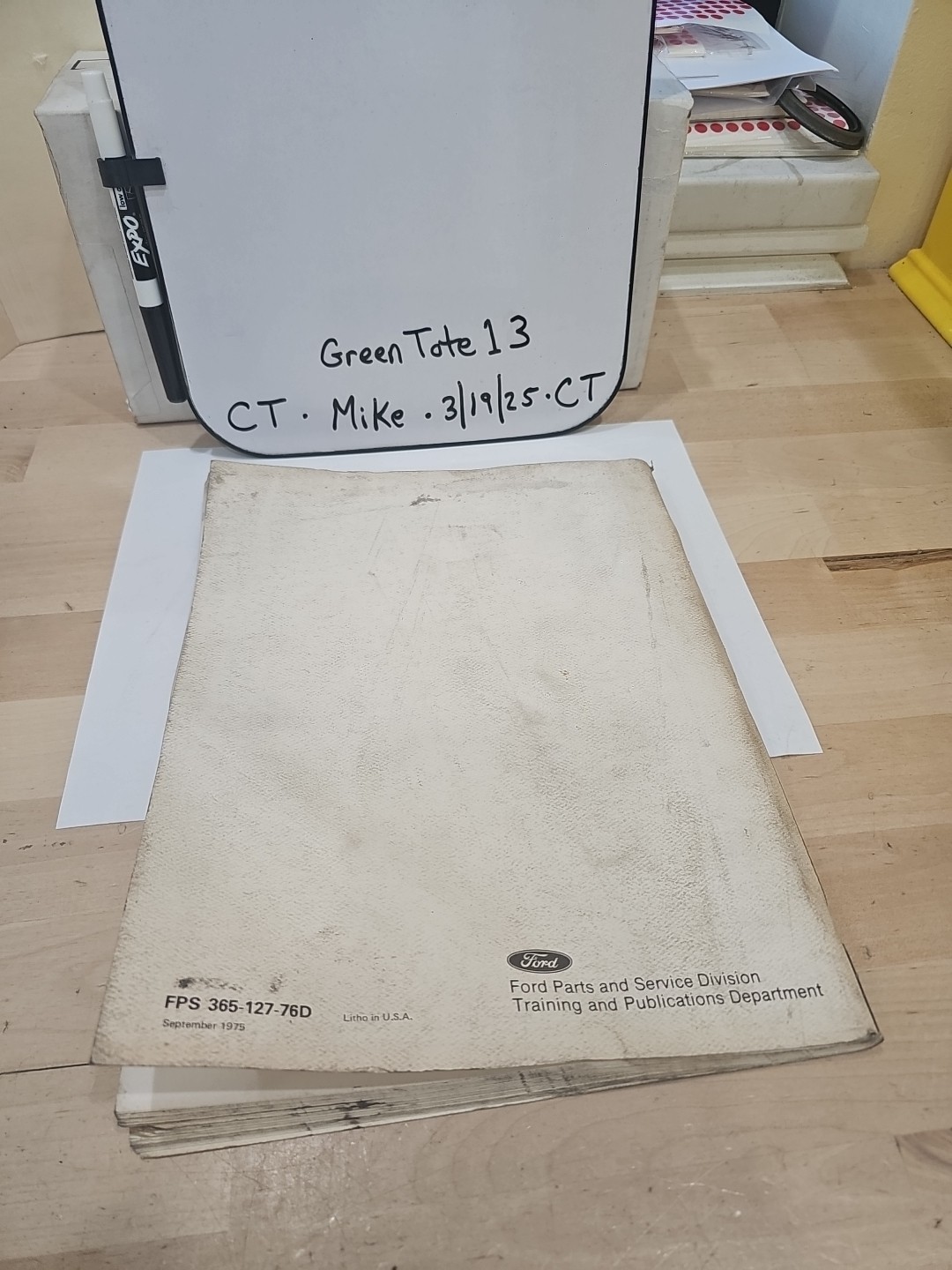 1976 Ford Truck Shop Manual Vol 5 Predelivery Maintenance and Lubrication - Image 3