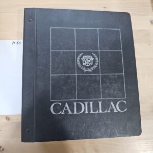 1984 CADILLAC SERVICE REPAIR INFORMATION BOOK