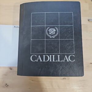 1985 Front Wheel Drive Owners Manual :Deville and Fleetwood And 1984 Cimarron