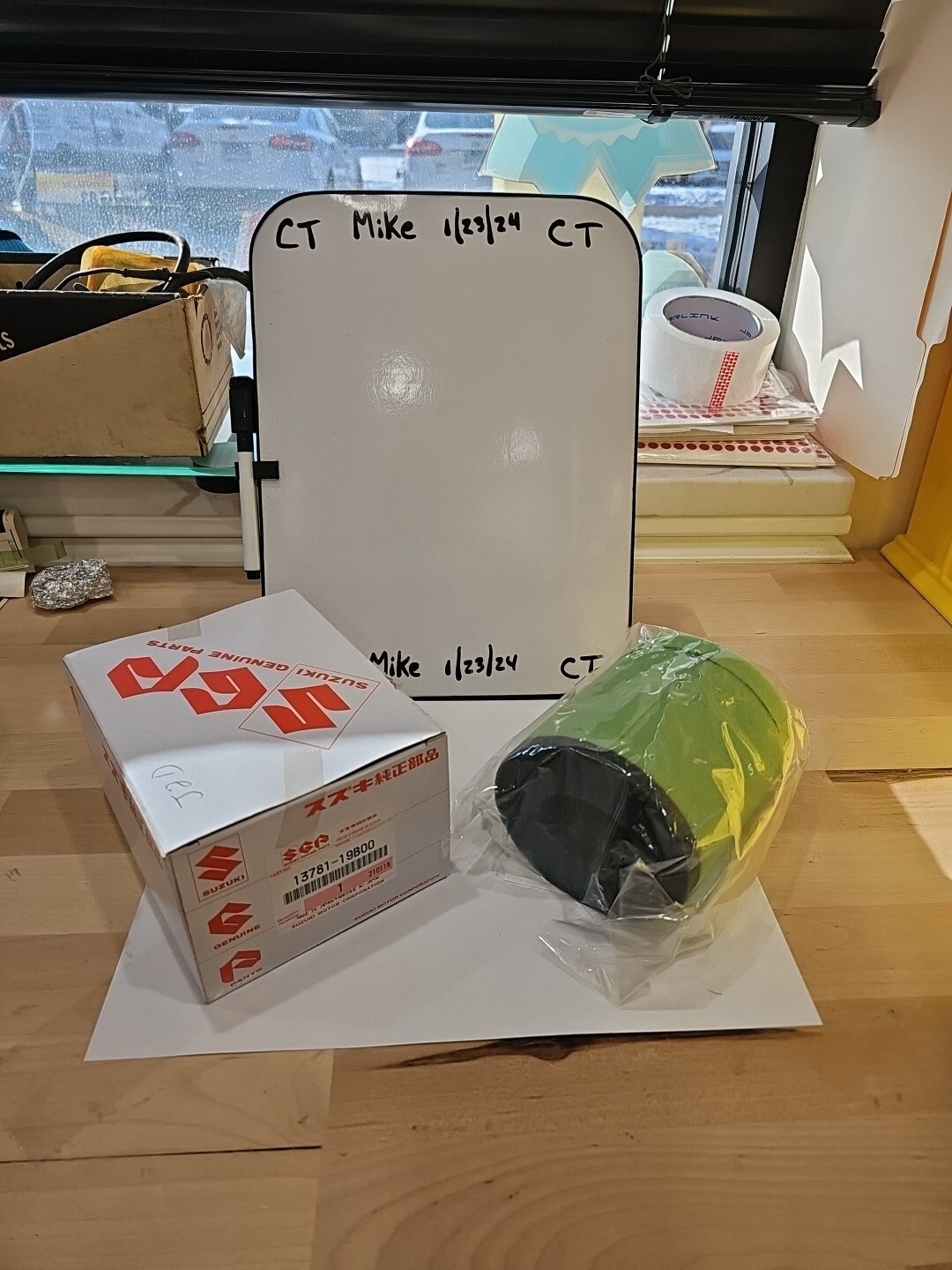 1988 - 2002 SUZUKI LTF250 LT4WD QUAD RUNNER OEM AIR FILTER ELEMENT 13781-19B00