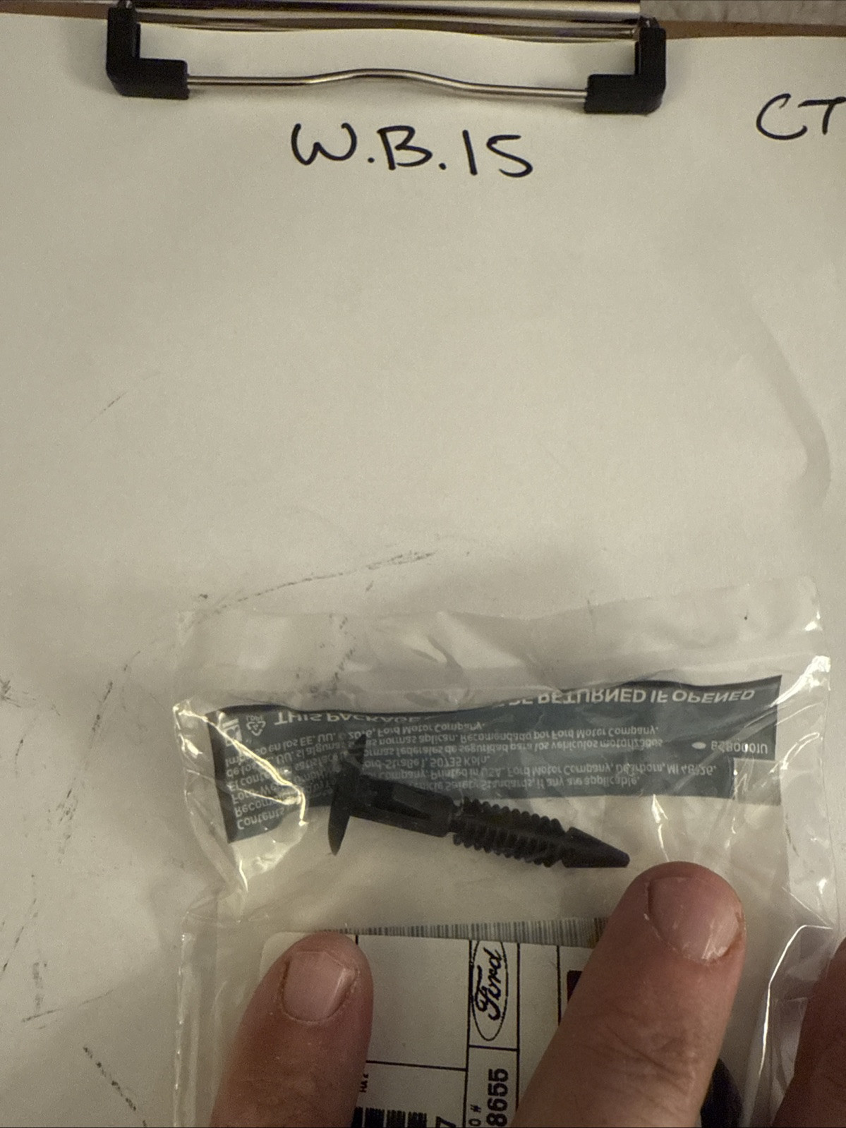 (1)Ford 2016 Trim Panel Retainers Clips Fastener W719084-S300 Sold Individually - Image 3