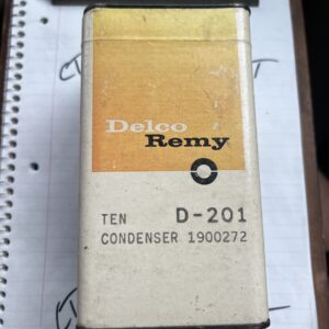 (1)Vintage NOS Genuine GM Delco Remy Condenser D-201 / 1900272 Sold Individually