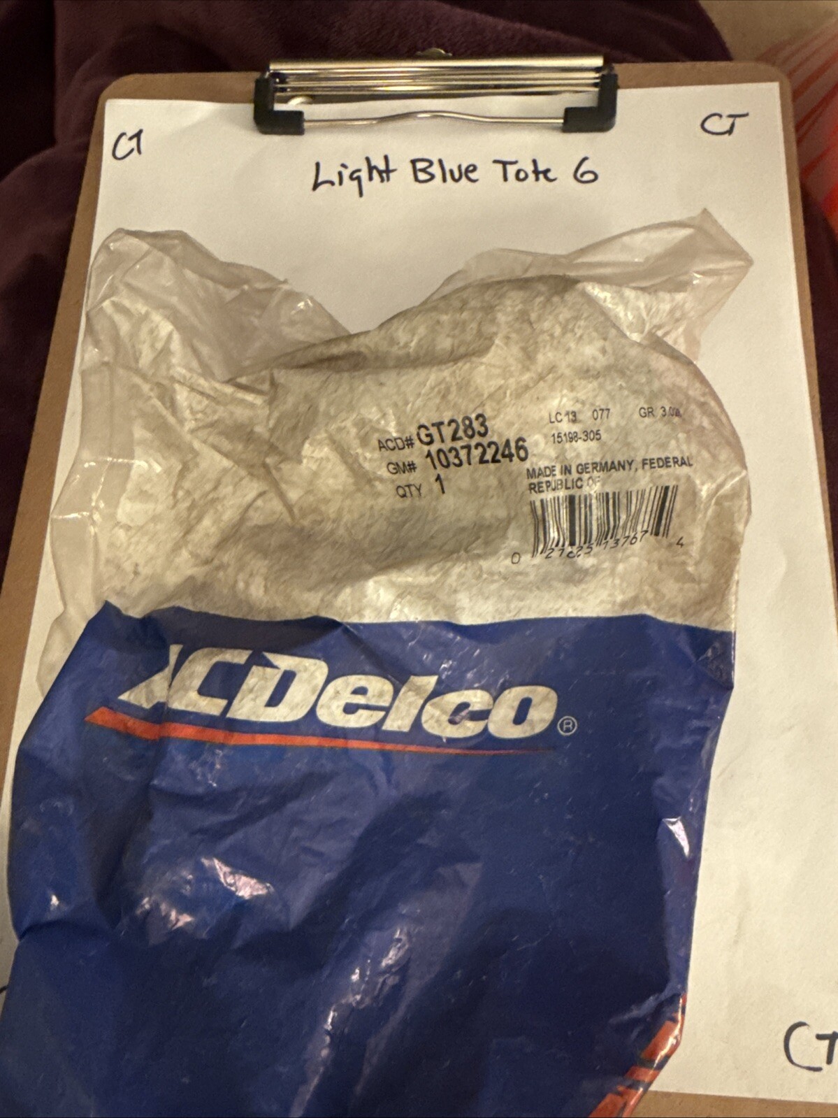 2005 Saab 9-5 Gas Cap P/N 10372246 Nos