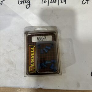 -3 AN Tube Sleeve 3/16in dia. - Blue - 6 pcs.  Russell