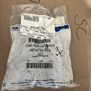 3 Pack Ford OEM Disc Brake Caliper Bracket Mounting Bolt M18 W704758-S436