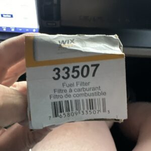 33507 WIX Cartridge Fuel Metal Canister Filter