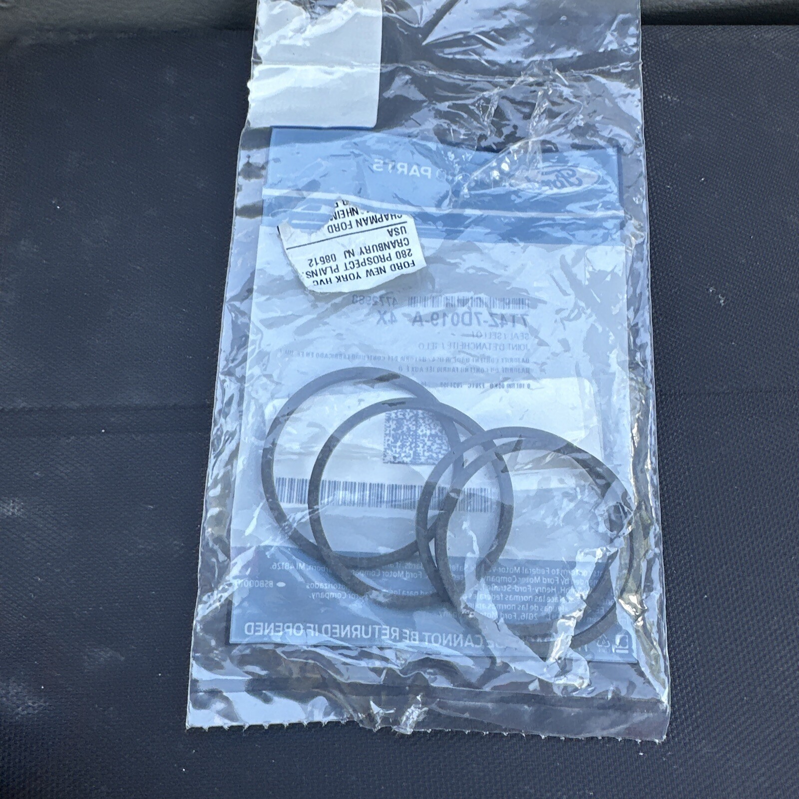 **4 Pack** 7T4Z7D019A OEM Ford Transmission Seal O Ring 8 Speed Auto - Image 3