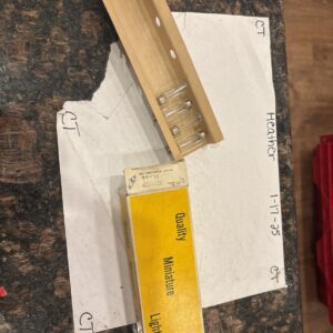 4 Pk Sun East Quality Miniature Light Bulbs 12V12CP