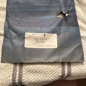 (4)NEW - OEM Ford C7AZ-7D483-A Clutch Pressure Plate Snap Ring 1965-1968 FMX